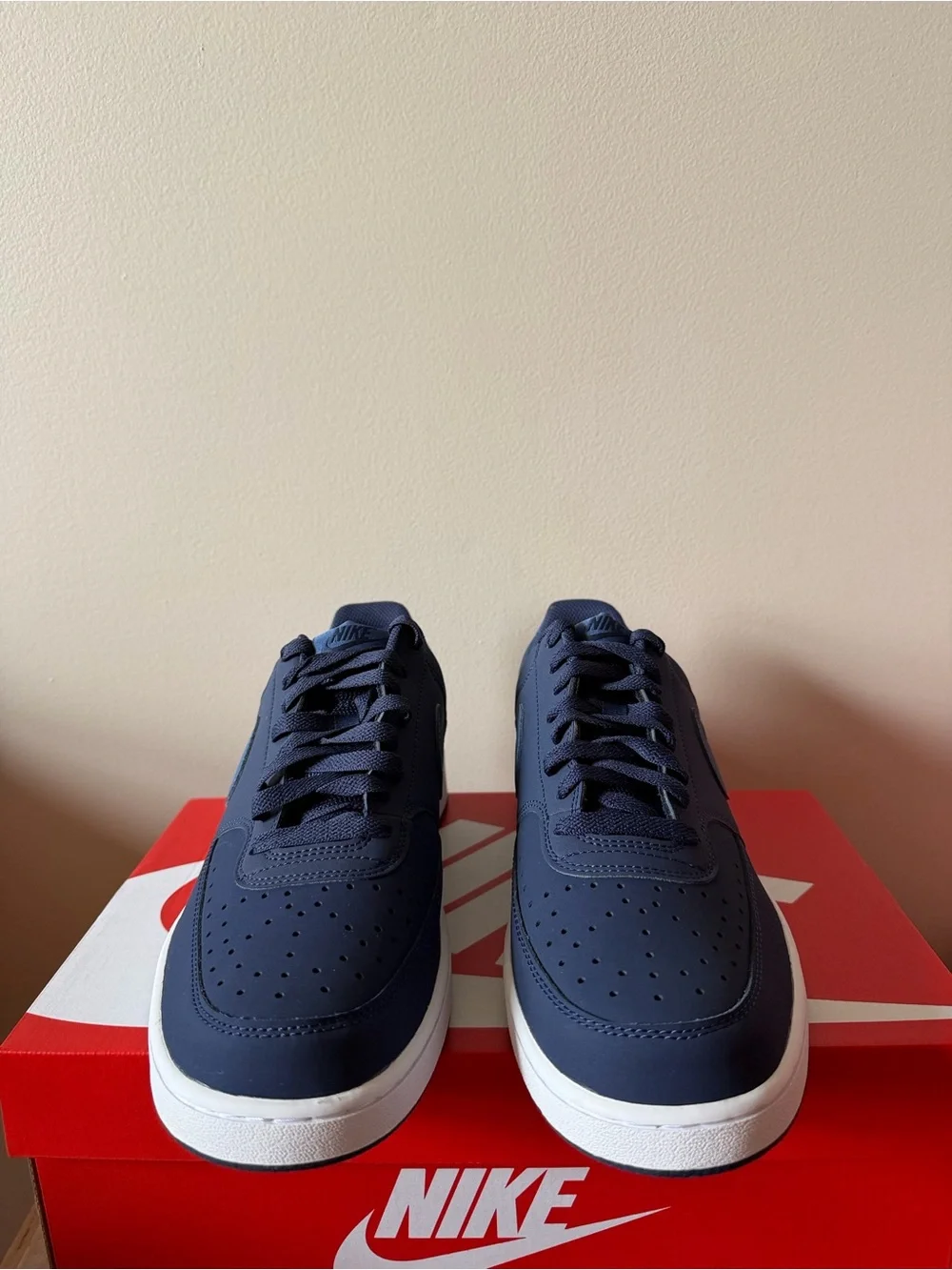 Nike Court Vision Low Midnight Navy Blue HM6193-410 Men’s Size 10